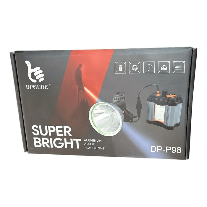 FOCO LED CAZA 1200w LARGO ALCANCE MINERA  1