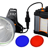 FOCO LED CAZA 1200w LARGO ALCANCE MINERA  2