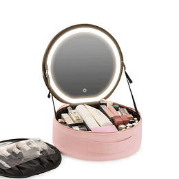 NECESER REDONDO CON ESPEJO LED