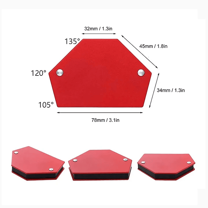 ESCUADRA MAGNETICA PARA SOLDAR  2