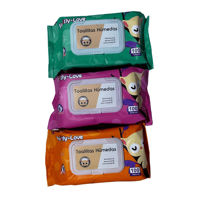 TOALLITAS HUMEDAS 100 TOALLAS