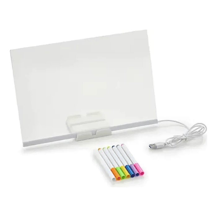 PIZARRA MAGICA AGRILICO LUZ LED 1