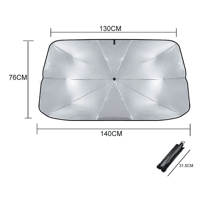 QUITA SOL PARA PARABRISAS 2