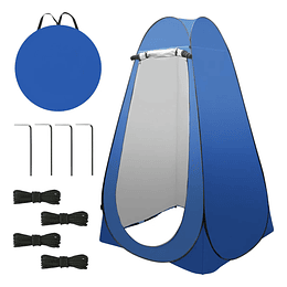 CARPA PORTATIL PARA BAÑO ,VESTIDOR 1 PERSONA