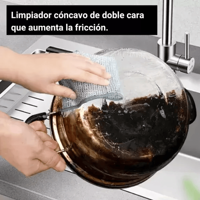 PAÑO DE COCINAA LINEAS ACERADAS VIRUTILLA 2