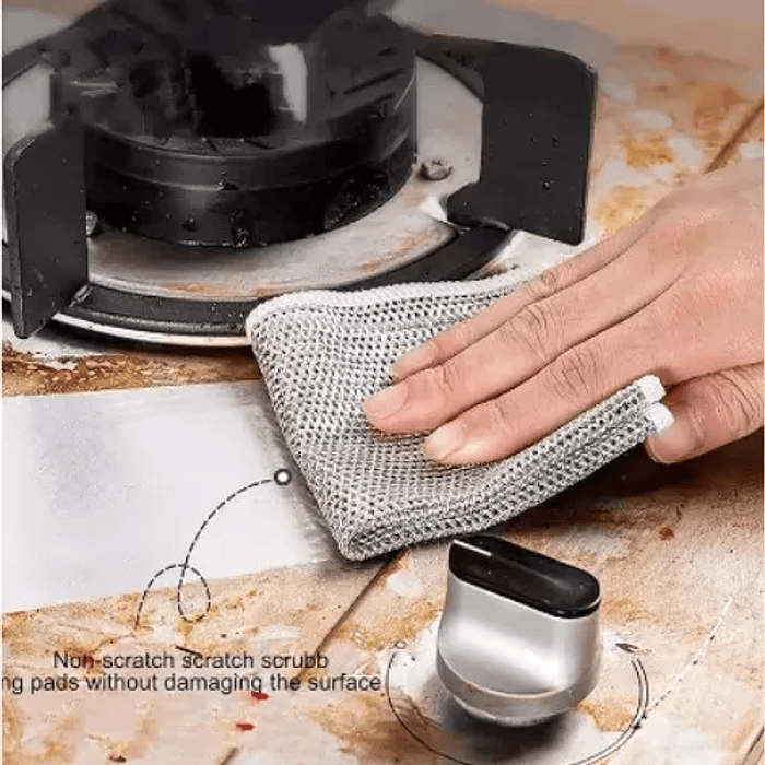 PAÑO DE COCINAA LINEAS ACERADAS VIRUTILLA 3