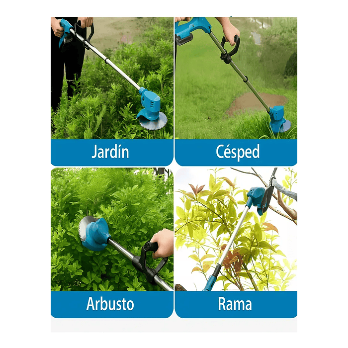 ORILLADORA 2 BATERIA 1 CARGADOR 3