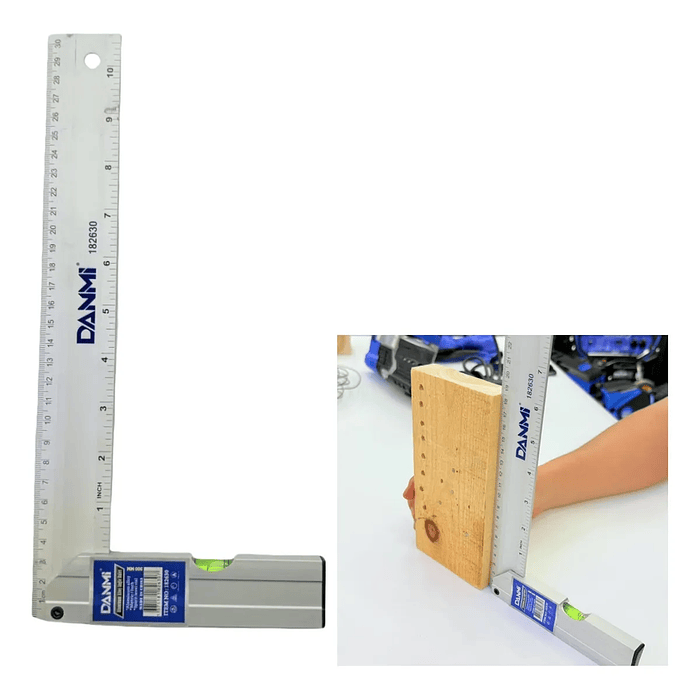 ESCUADRA CON NIVEL DE ANGULO RECTO 40CM 3
