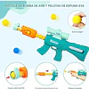 PISTOLA DE BOMBA DE AIRE Y PELOTA DE ESPUMA EVA 1