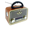 RADIO RECARGABLE LINTERNA RECARGABLE Y A CORRIENTE 1