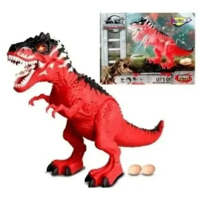 DINOSAURIO PROYECTOR PONE HUEVO SE MUEVE Y RUGE Y TIENE LUCES 1