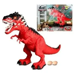 DINOSAURIO PROYECTOR PONE HUEVO SE MUEVE Y RUGE Y TIENE LUCES