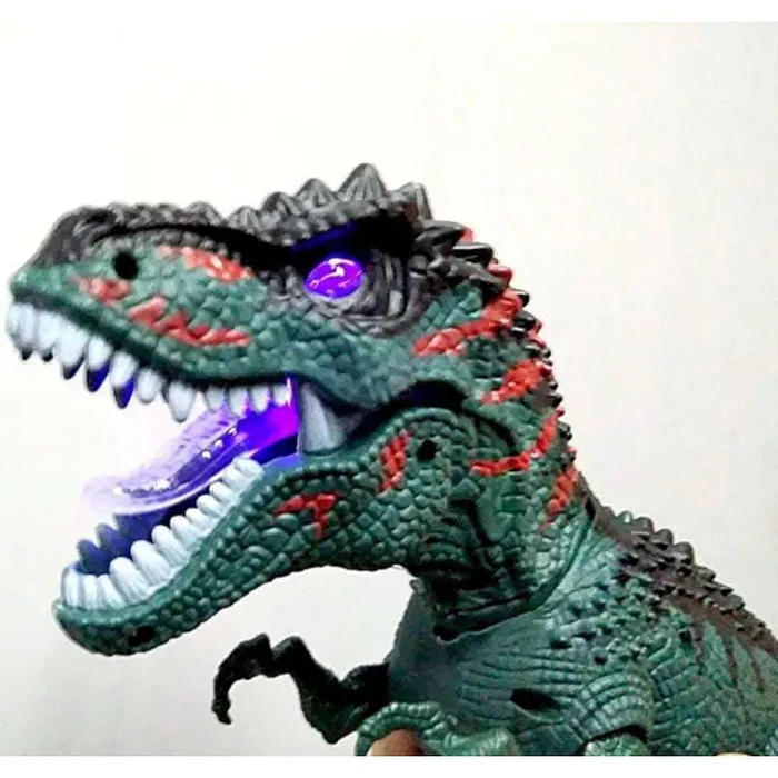 DINOSAURIO PROYECTOR PONE HUEVO SE MUEVE Y RUGE Y TIENE LUCES 3