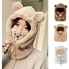 GORRO CUELLO BUFANDA OSITO DE POLAR ABRIGADITO 2