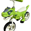 BICICLETA DE EQUILIBRIO SIN PEDALES DINOSAURIO LUCES EN LOS OJOS 1