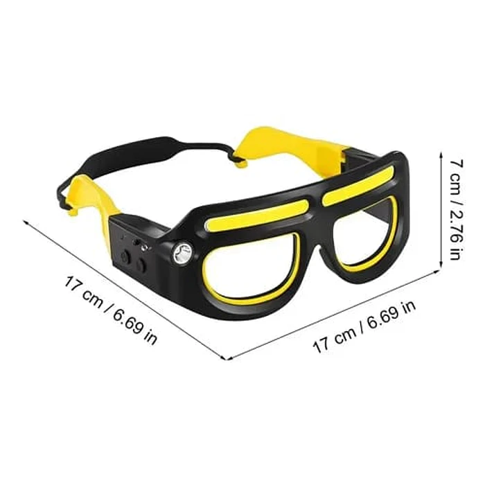 GAFAS FRONTALES LED RECARGABLE CON SENSOR 1