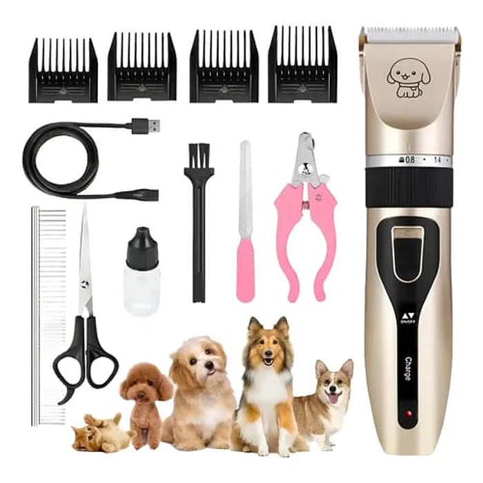MAQUINA DE AFEITAR PARA MASCOTAS CORTADORA DE PELO PARA PERRO ,GATOS, 2