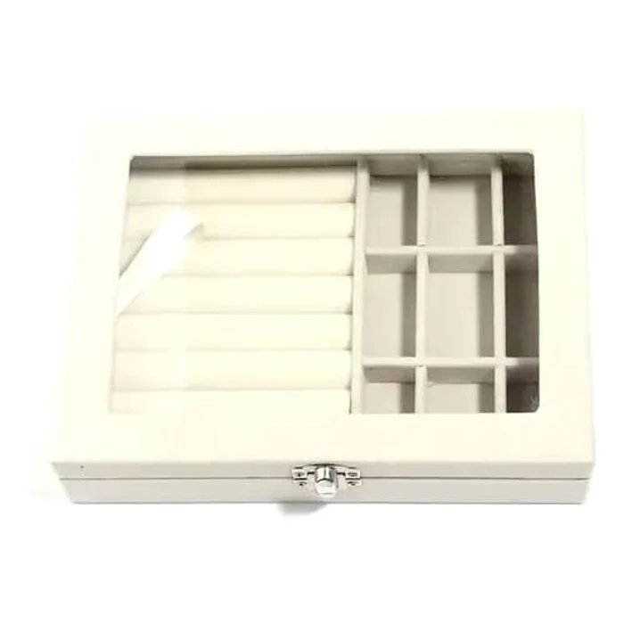 CAJA ORGANIZADOR TRANSPARENTE PARA JOYAS 4