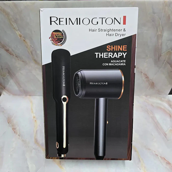 COMBO- SECADOR Y PLANCHA DE PELO 2 EN 1 1