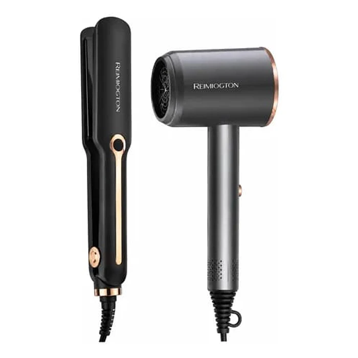 COMBO- SECADOR Y PLANCHA DE PELO 2 EN 1 2