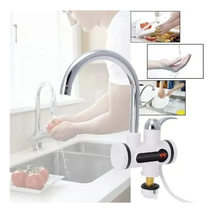 DUCHA Y GRIFO PARA AGUA CALIENTE