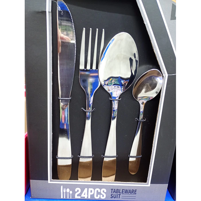 SET  DE CUBIERTOS 24 PCS