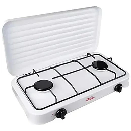 COCINILLA ENCIMERA A GAS 2 QUEMADORES 