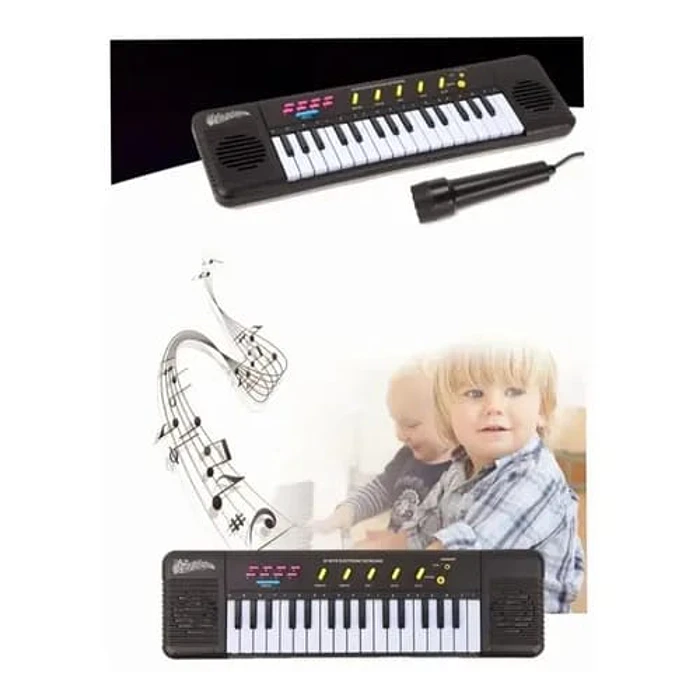 TECLADO PIANO ORGANO MUSICAL INFANTIL A PILA 1