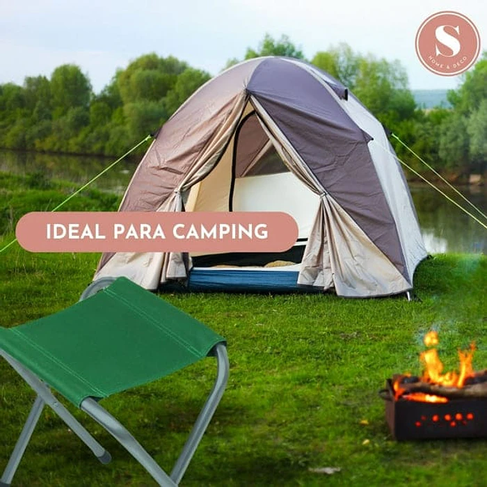 BANQUITO PLEGABLE IDEAL PARA CAMPING,PESCA,FERIA ETC 2