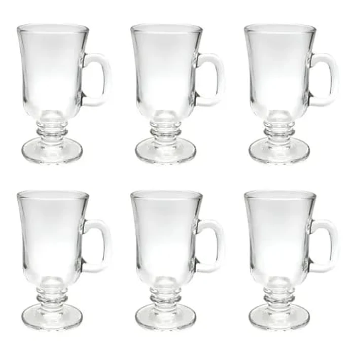 SET 6 TAZA DE VIDRIO  CAFE EXPRESSO 245ml