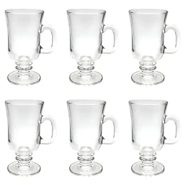 SET 6 TAZA DE VIDRIO  CAFE EXPRESSO 245ml