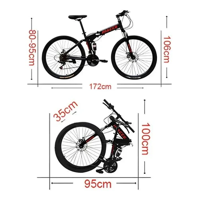 BICICLETA PLEGABLE ARO 29 