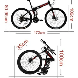 BICICLETA PLEGABLE ARO 29 