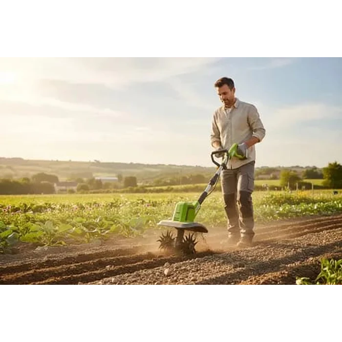 CULTIVADOR ELECTRICO DE JARDIN PORTATIL