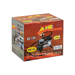 MINI COMPRESOR DE AIRE 12V 150PSI METALICO AUTO