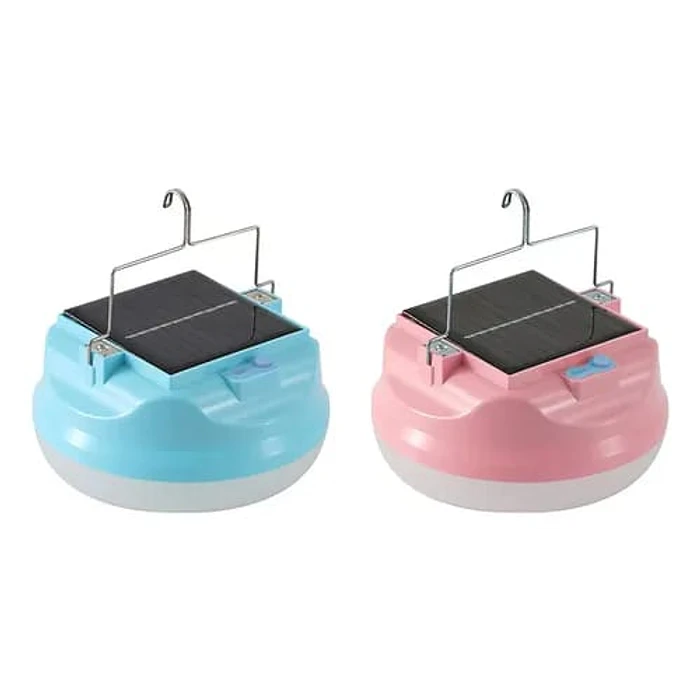 LUZ LED SOLAR PARA ACAMPAR