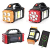 LINTERNA DE MANO CON PANEL SOLAR PRACTICO PARA MUCHAS OCACIONES 1
