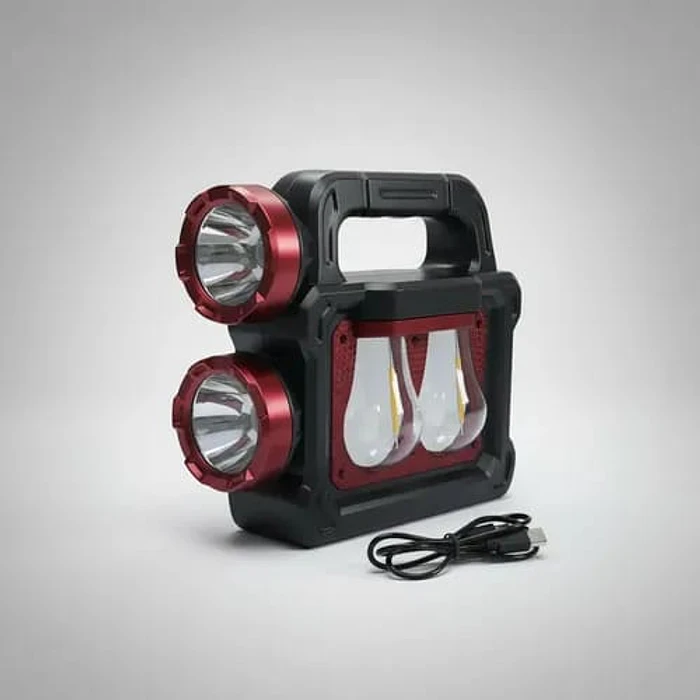 LAMPARA RECARGABLE MULTIFUNCIONAL 2