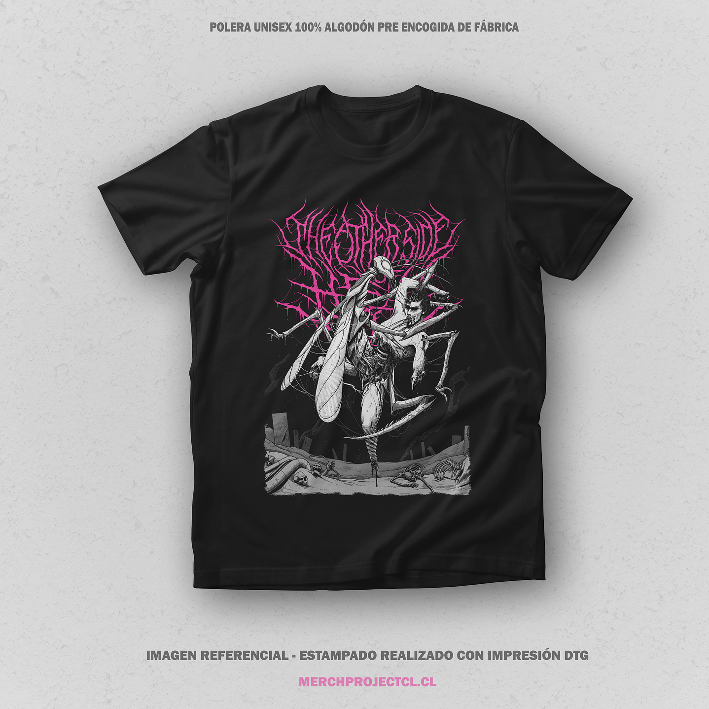 Polera Infectado V2 - The Other Side Of Hell  2