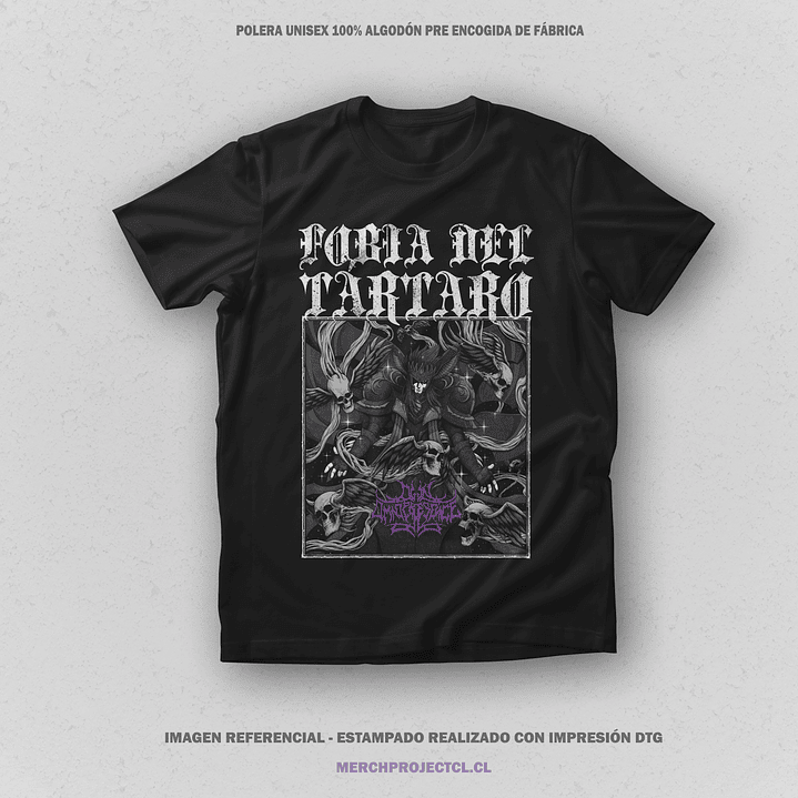 Polera Fobia Del Tártaro V2 - Own Omnipresence 2