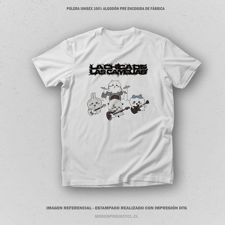 Polera Chiikawa - La Chica De Las Camelias 1