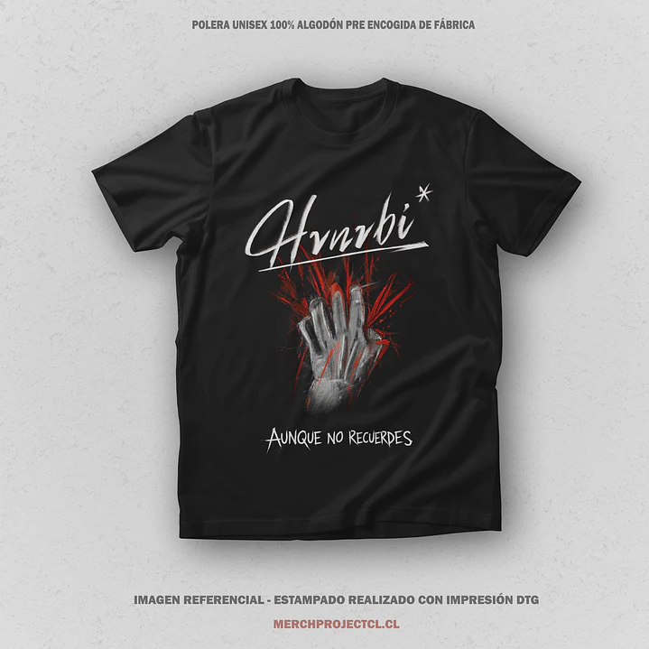 Polera Aunque No Recuerdes - Hvnvbi 2