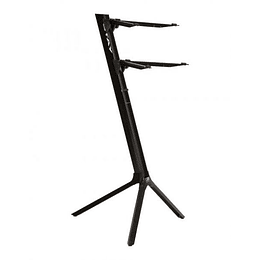 Atril Doble Para Teclado Stay Slim 1100/02, Negro