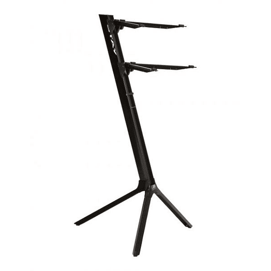 Atril Doble Para Teclado Stay Slim 1100/02, Negro