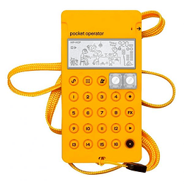 Funda Para Sintetizador Teenage Engineering Po Ca-X Amarilla