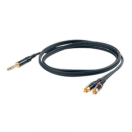 Cable De Audio Proel Chlp215Lu5 3.5St - 2X Rca M 5M