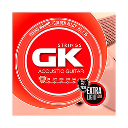 Cuerdas Para Guitarra Acústica Medina Artigas GK2030, 10-46