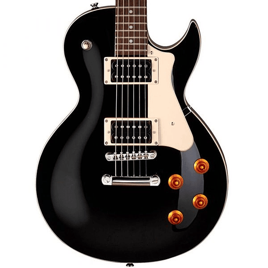 Guitarra Eléctrica Cort Cr-100 Gt Negra C/Funda