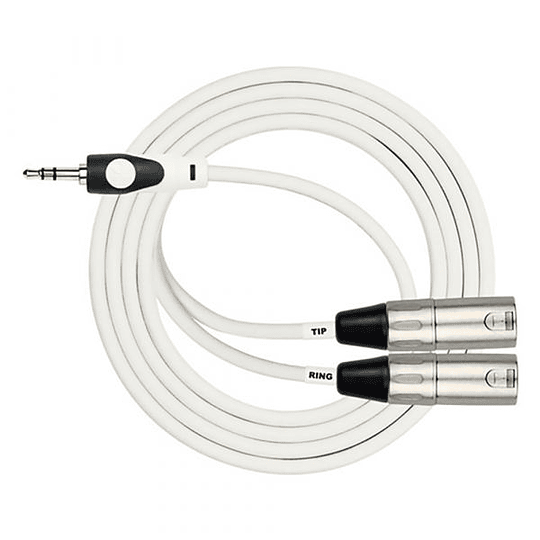 Cable De Audio Kirlin Lgy-370L Mini Jack Estéreo / Xlr L-R 2 Metros