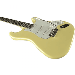 Guitarra Eléctrica Eko S-300 Cream